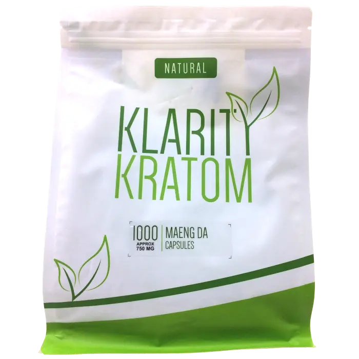 Klarity Kratom 1000ct Capsules