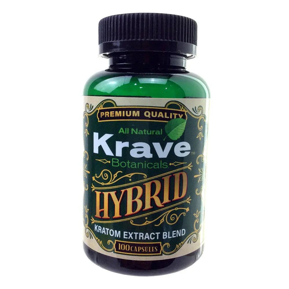 Krave Kratom Hybrid 100 Cap