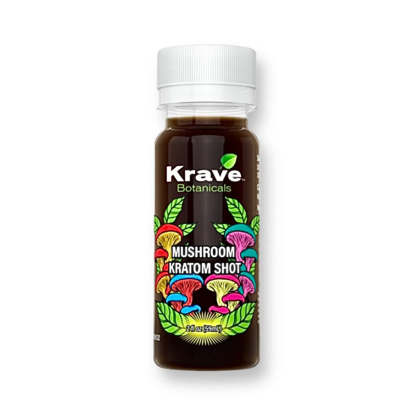 Krave Kratom + Mushroom Shot 2oz