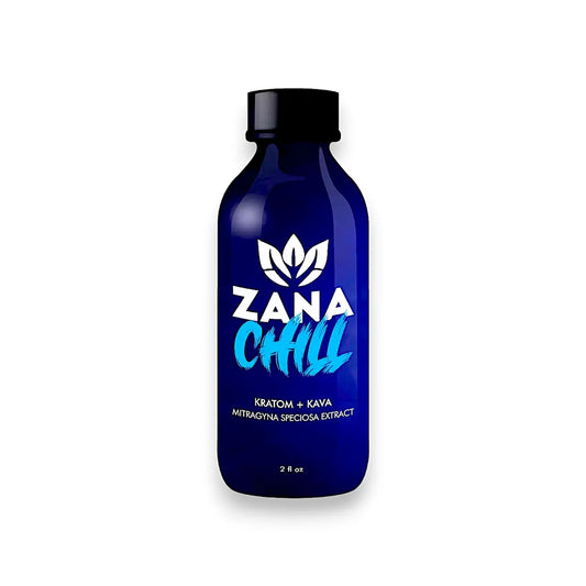 Zana Chill Kratom + Kava 60ml 2oz Lemonade