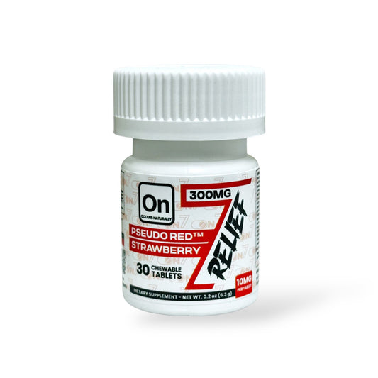 on7 Scripts Pseudo Red Strawberry 10mg 30ct - 300mg Total