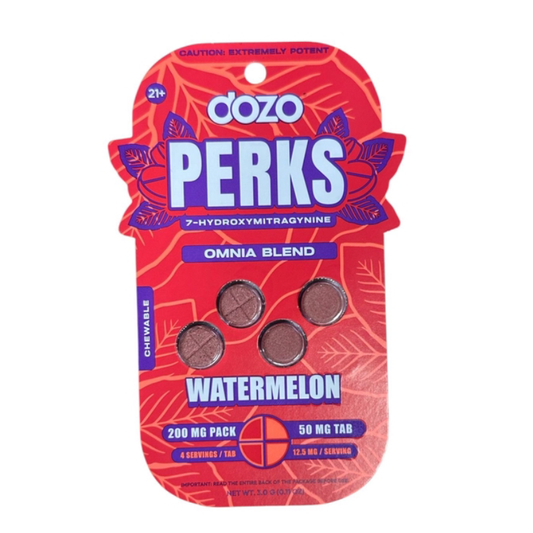 dozo PERKS Hydroxy 4ct 200mg Watermelon