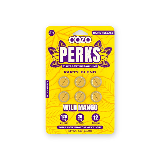 dozo PERKS Hydroxy 6ct 120mg Wild Mango